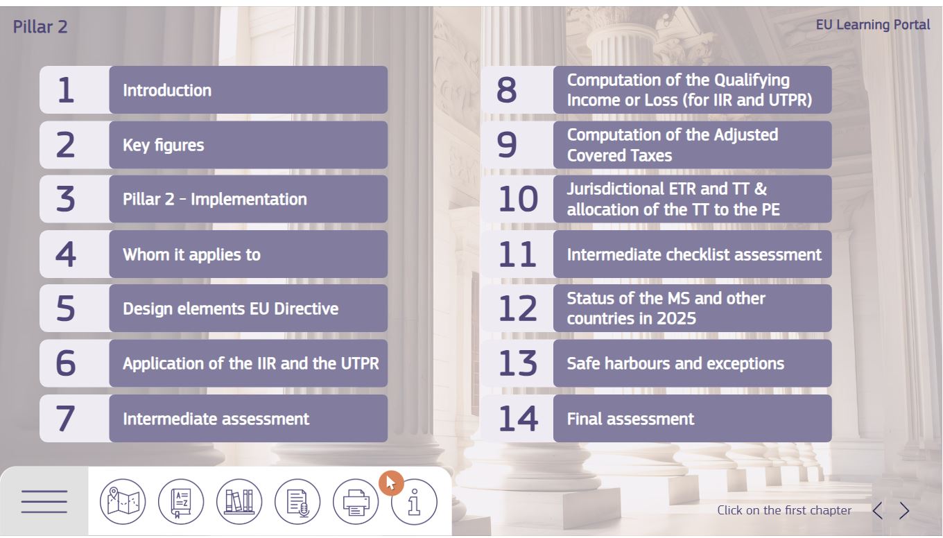 New course on the EU Pillar2 Directive